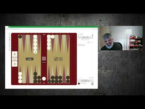 Z plays a couple matches on Backgammon Hub! - YouTube