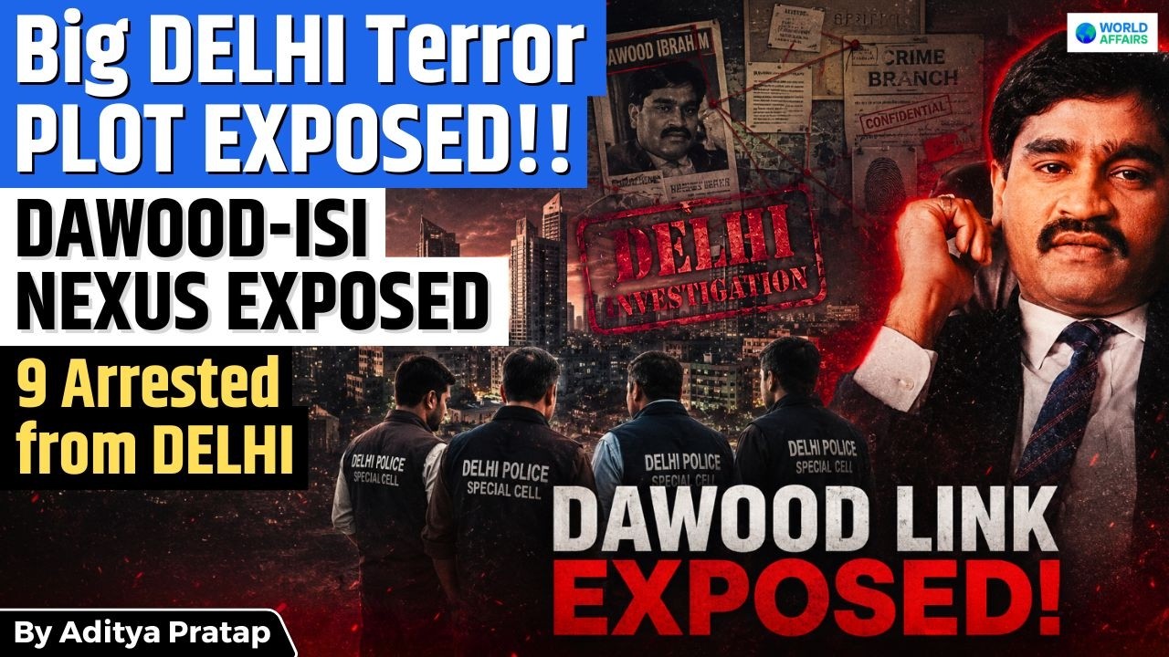 BIG BREAKTHROUGH: Delhi Police Busts ISI-Dawood Terror Module