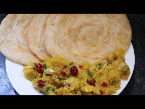 Delhi ki Famous Recipe | Halwa Paratha | By Yasmin Huma Khan Video