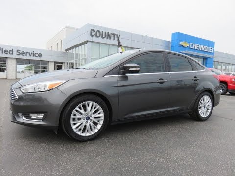 2018 Ford Focus Titanium Grey