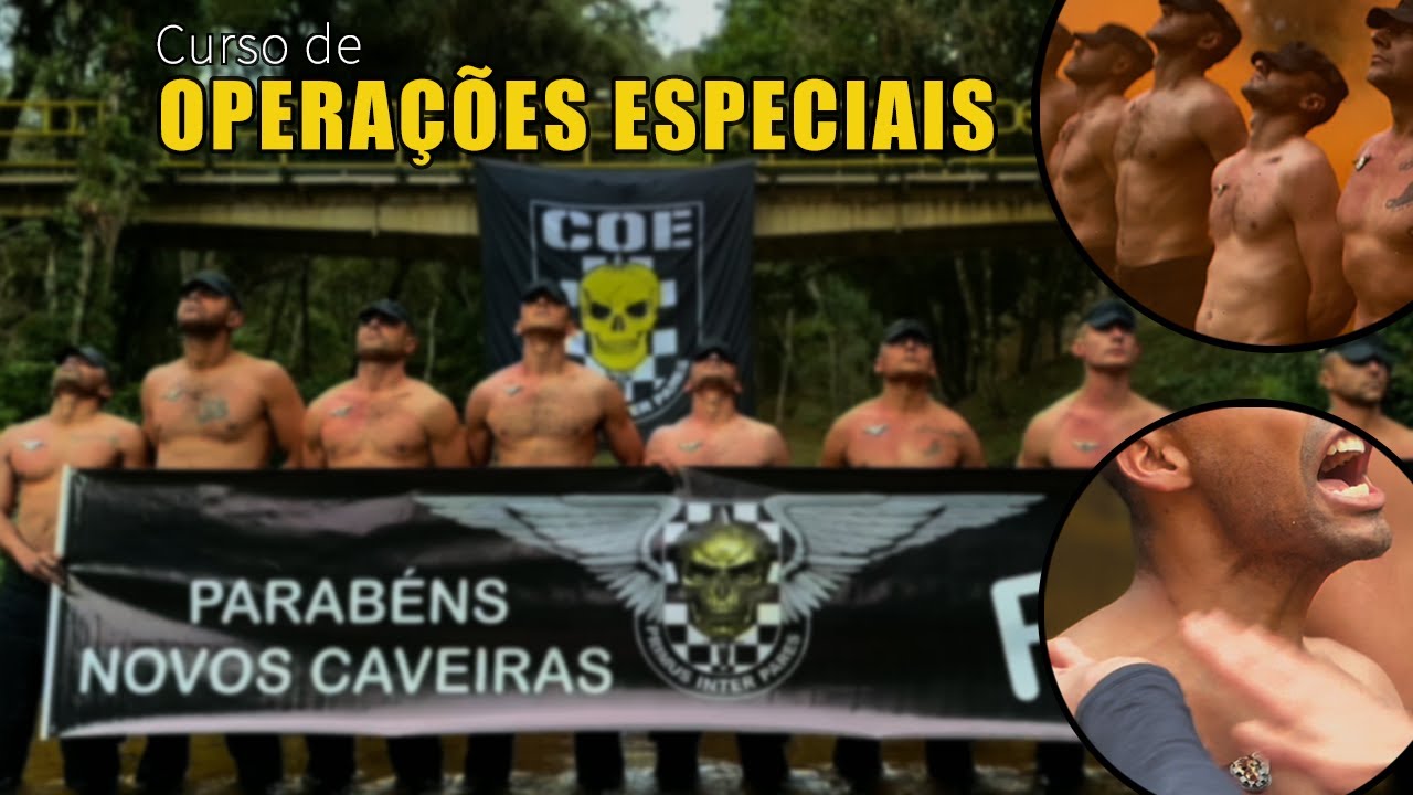 Caveiraaaa! Curso de Operações Especiais | COEsp - PMPR