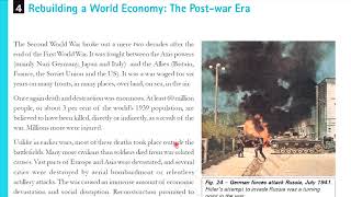 REBUILDING A WORLD ECONOMY: THE POST WAR ERA,THE MAKING OF A GLOBAL WORLD ,CLASS-10