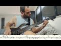(Days of Wine - Jaco Pastorius solo(bass cover\transcription