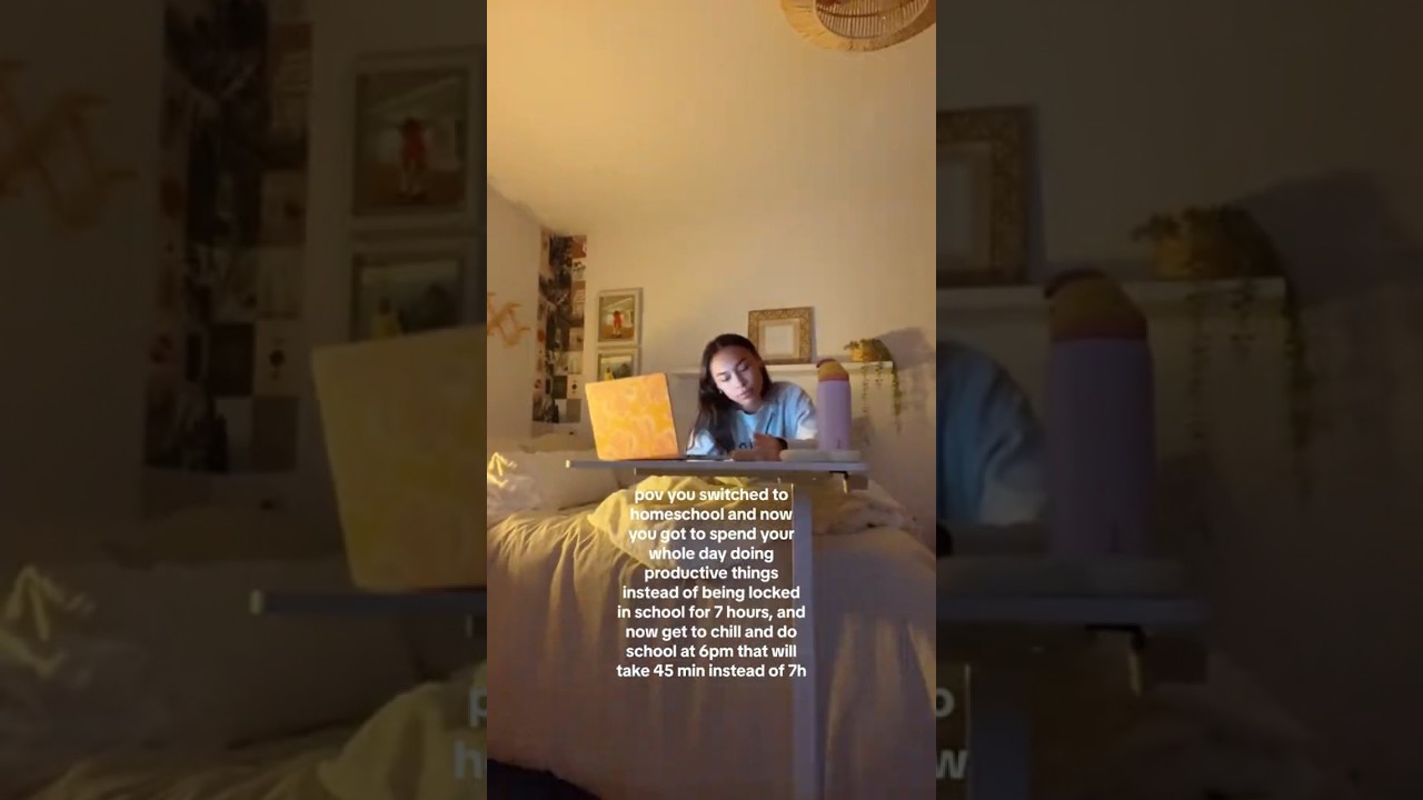 homeschool is amazing💫 #onlinemarketplace #vlog #homeschooling #homeschoolers #grwm #aesthetic