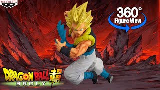 Dragon Ball Super Broly Gogeta SSJ Banpresto Figure 360° View