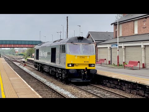 DCR Class 60 60055 'Thomas Barnardo' ~ 0Z55 Leicester L.I.P to Leeds Balm Road 02/05/2022