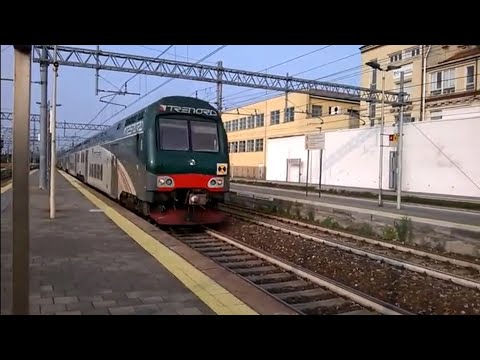 E464 235 XMPR+6 Vivalto Trenord - Monza - 16/06/2017