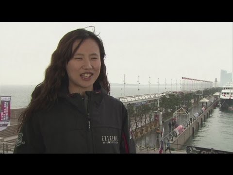 Olympian Xu Lijia promotes sailing in China