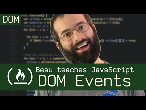 DOM Events Beau teaches JavaScript