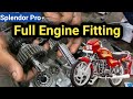 Splender Pro Full Engine Fitting|Full Details |Malayalam