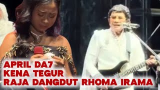 Download lagu The Moment April Received a Reprimand from Rhoma Irama mp3