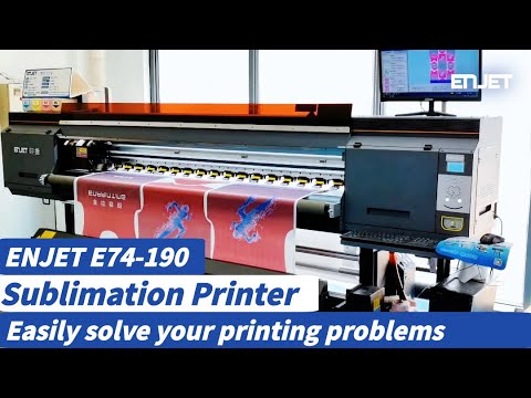 🔖 ENJET E74-190 Sublimation Printer: Online Precision, Stable Output
