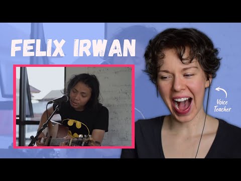 Voice Teacher Reacts to FELIX IRWAN - Fix You (Coldplay Cover)