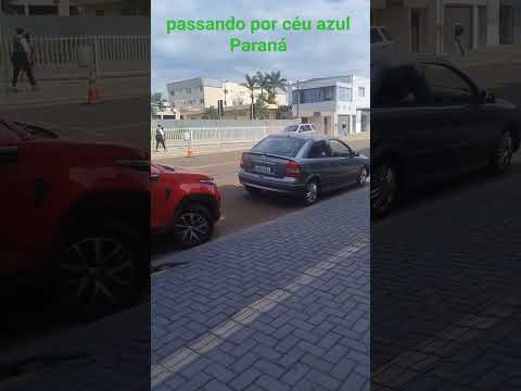 passando por céu azul Paraná