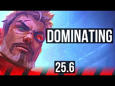 JAYCE vs ORNN (TOP) | 9/4/11, Dominating | EUW Challenger | 25.6