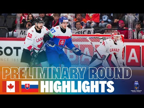 Highlights: CANADA vs SLOVAKIA | 2025 #MensWorlds #IIHF