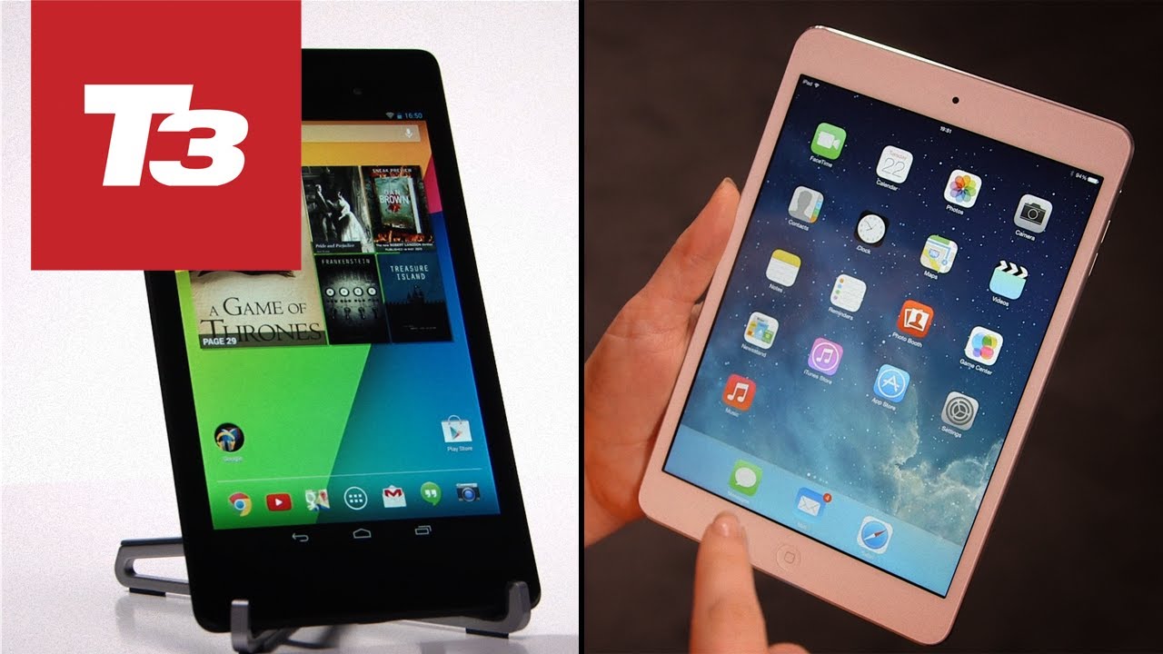 New iPad Mini Retina vs Nexus 7 2013 specs comparison - YouTube