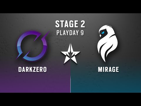 DarkZero vs Mirage // North American League 2022 - Stage 2 - Playday #9
