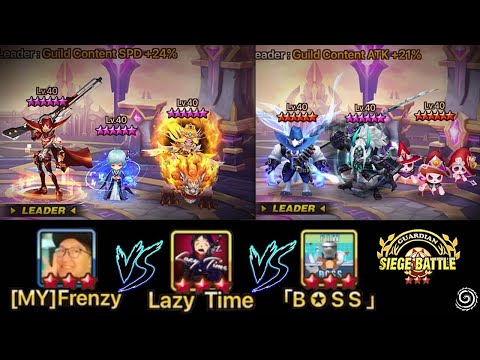 BEATING the WOOSA & KINKI META in Top Tier Siege vs Lazy Time & BOSS! - Summoners War
