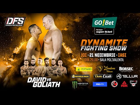 Gala Dynamite Fighting Show  6 - Tolea vs Rambo in direct de la Iasi