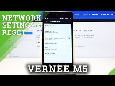 How to Reset Network Settings on VERNEE M5 –  Default Network Configurations