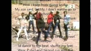 Grandmaster Flash & The Furious Five- The Message Lyrics+Video