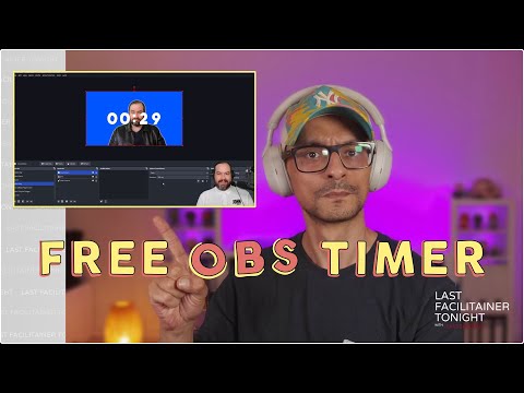 Watch: How to add a free countdown timer to OBS Studio