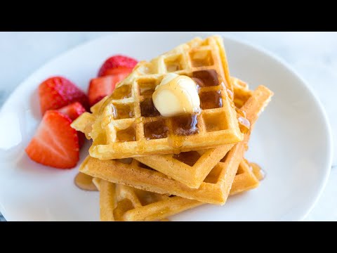 Easy Crispy Waffles Recipe