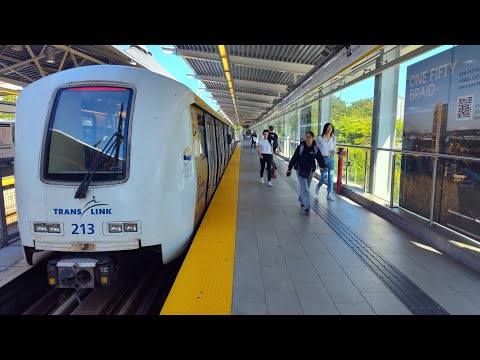 VANCOUVER SKYTRAIN: Lougheed Town Centre Station (full station tour) - "Lougheed Station"