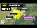 Why Ohio S Population Is So Equally Spread Out