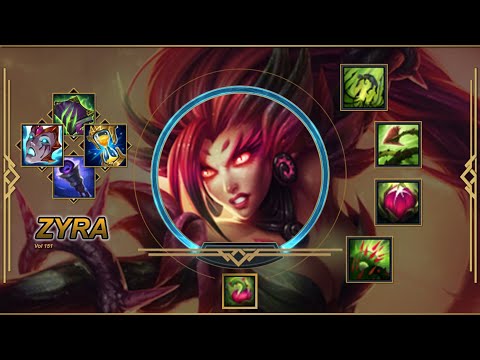 Zyra Montage - Best Zyra Plays | Synergy Is The KEY | - League of Legends - #6
