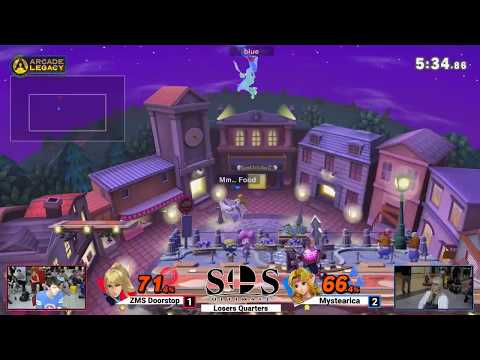 [SOS:U] - Doorstop (Zero Suit Samus) vs Mystearica (Zelda) - Losers Quarters