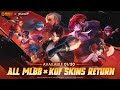 All KOF Collab Skins Return MLBB KOF Collab Skins Mobile Legends Bang Bang