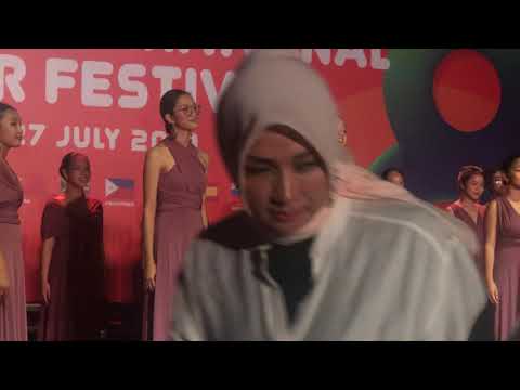 Himig Roseña performs at the Grand Prix of the Bali International Choir Festival 2019