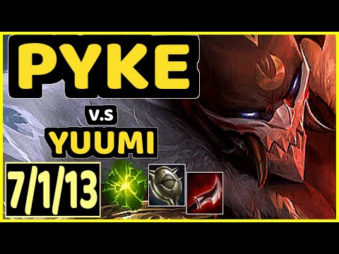 WINTER (PYKE) vs YUUMI - 7/1/13 KDA BOTTOM SUPPORT CHALLENGER GAMEPLAY - NA