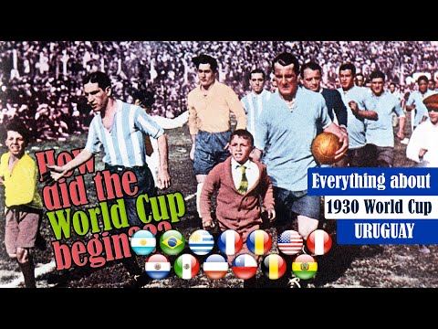 1930 World Cup ⚽ URUGUAY🏆Road to victory 🎖️