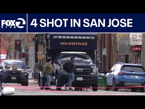 4 people shot at San Jose business day after Christmas: police
