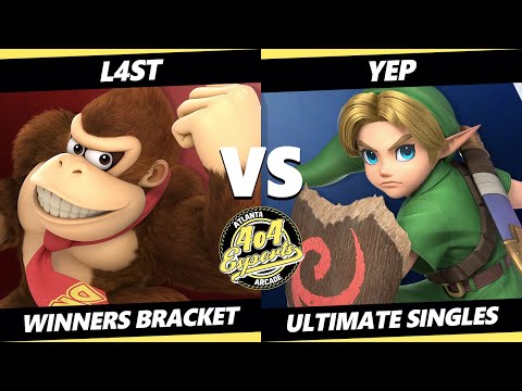 4o4 Smash Night 36 - L4st (Donkey Kong, Bowser) Vs. Yep (Young Link) SSBU Ultimate Tournament