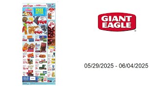 Giant Eagle Weekly Ad - 05/29/2025 - 06/04/2025
