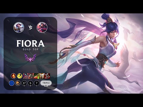 Fiora Top vs Irelia - EUW Master Patch 13.1