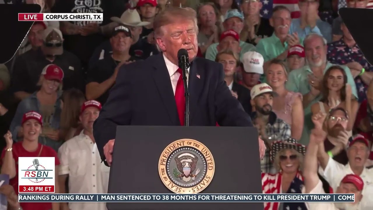 FULL EVENT: President Trump Delivers Remarks at Packed Corpus Christi Rally - 10/27/26