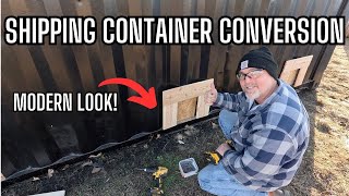 Cedar Trim Chicken Coop Upgrade | Step 13 of 40-Foot Shipping Container Coop Build
