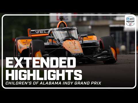 Extended Race Highlights | 2025 Children's of Alabama Indy Grand Prix | INDYCAR SERIES