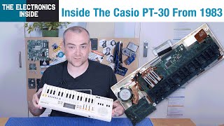 Video thumbnail for Casio PT-30 Electronic Musical Instrument Teardown - Electronics Inside by element14 presents