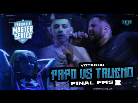 REACCIONO A PAPO VS TRUENO / Y la puntúo formato FMS