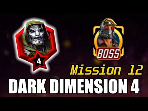 Node 12 | Dark Dimension 4 | Complete Walkthrough | Marvel Strike Force | MSF | DD4