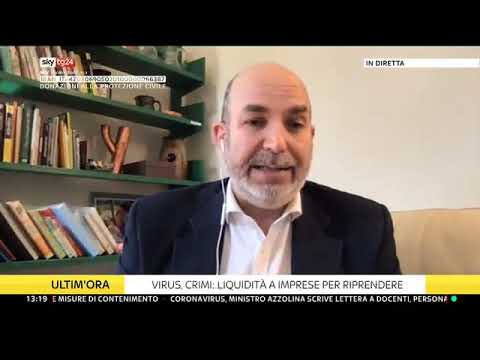 Vito Crimi ospite a Skytg24 il 28/03/20