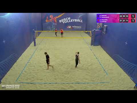 01:05 A. Bakotin / R. Voloshchuk - A. Pasazhin / V. Dudnyk 28.12.2022 | Winners Beach Volleyball