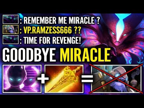 Ramzess vs Miracle - God has been shut down Ramzess Counter Pick Miracle Dota 2 Gameplay