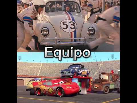 Herbie vs Rayo McQueen #herbie #mcqueen @nicminef6 @danonedasideias